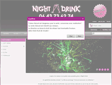 Tablet Screenshot of night-drink.com